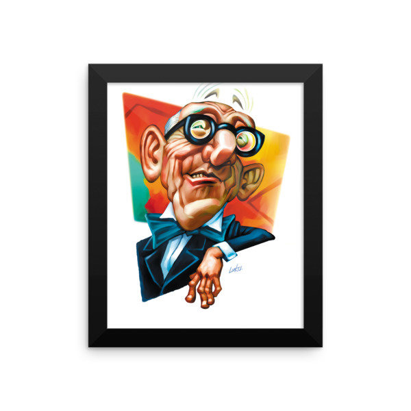 Le Corbusier Framed poster