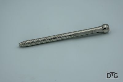 Stainless Steel Pen - Straight Dimple Design