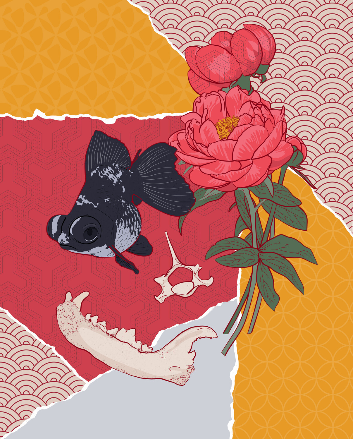 Black Moor | Peony | Coyote Bones