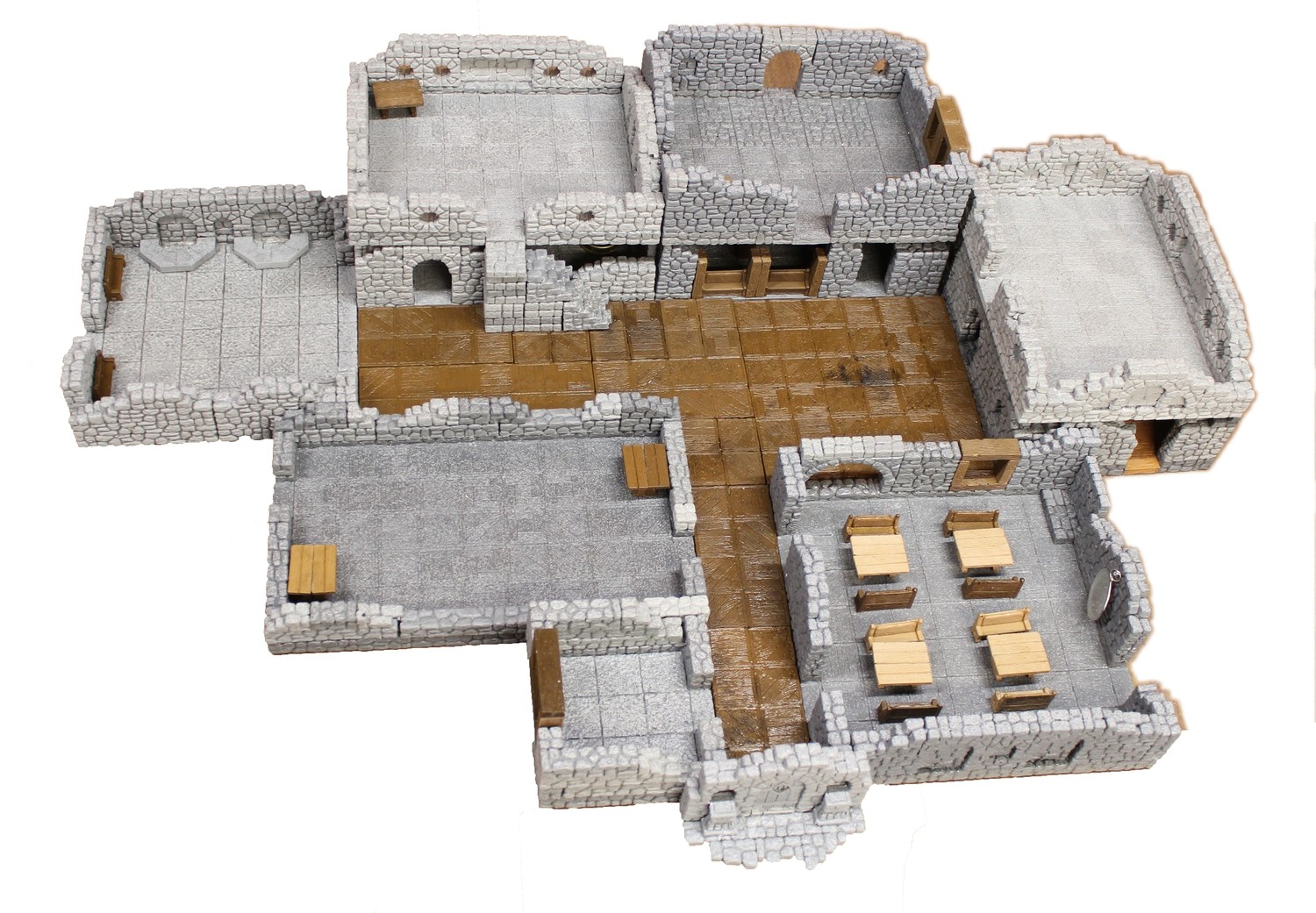 Oblivion-modulaire Underground pédale de démarrage-Maki d&d terrain 3D Dungeon scenery 