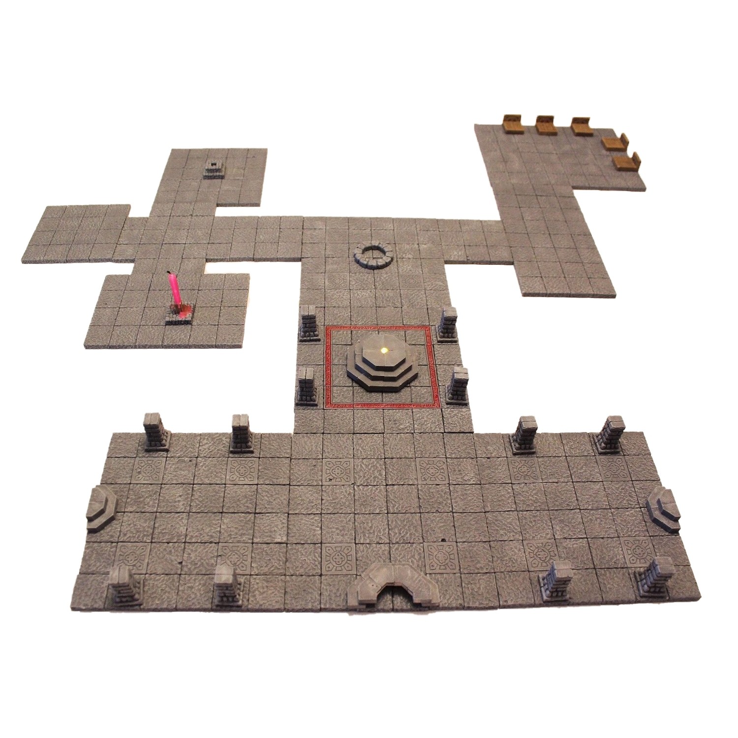 Flat Castle Tile Set