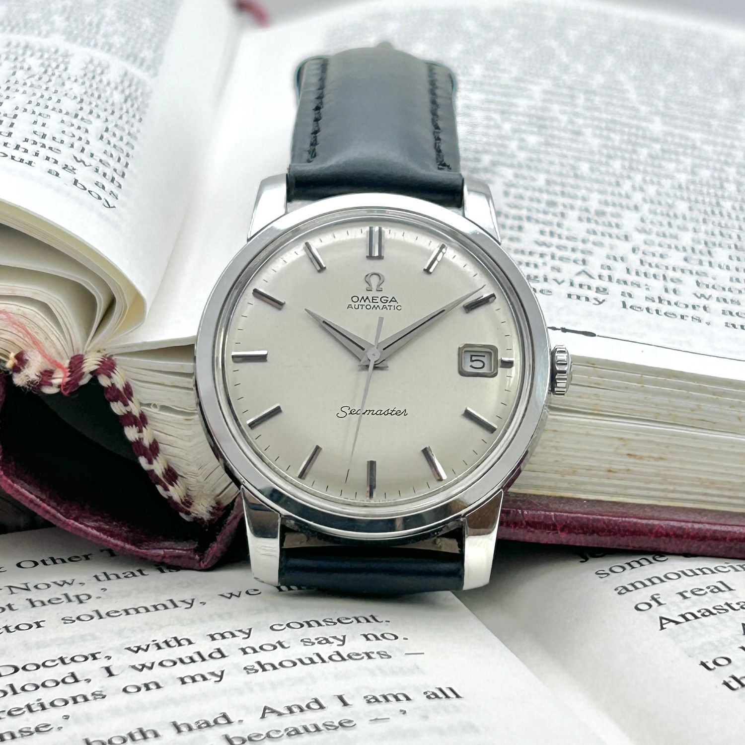 [With Original Box] Omega Seamaster “Jumbo” 36.5mm Ref.166.011 Cal.565 1966