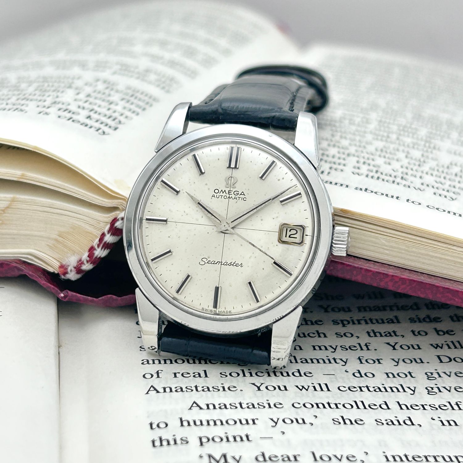 Omega Seamaster Crosshair dial “Beefy” Lugs Ref.166.009 Cal.562 34.0mm 1965