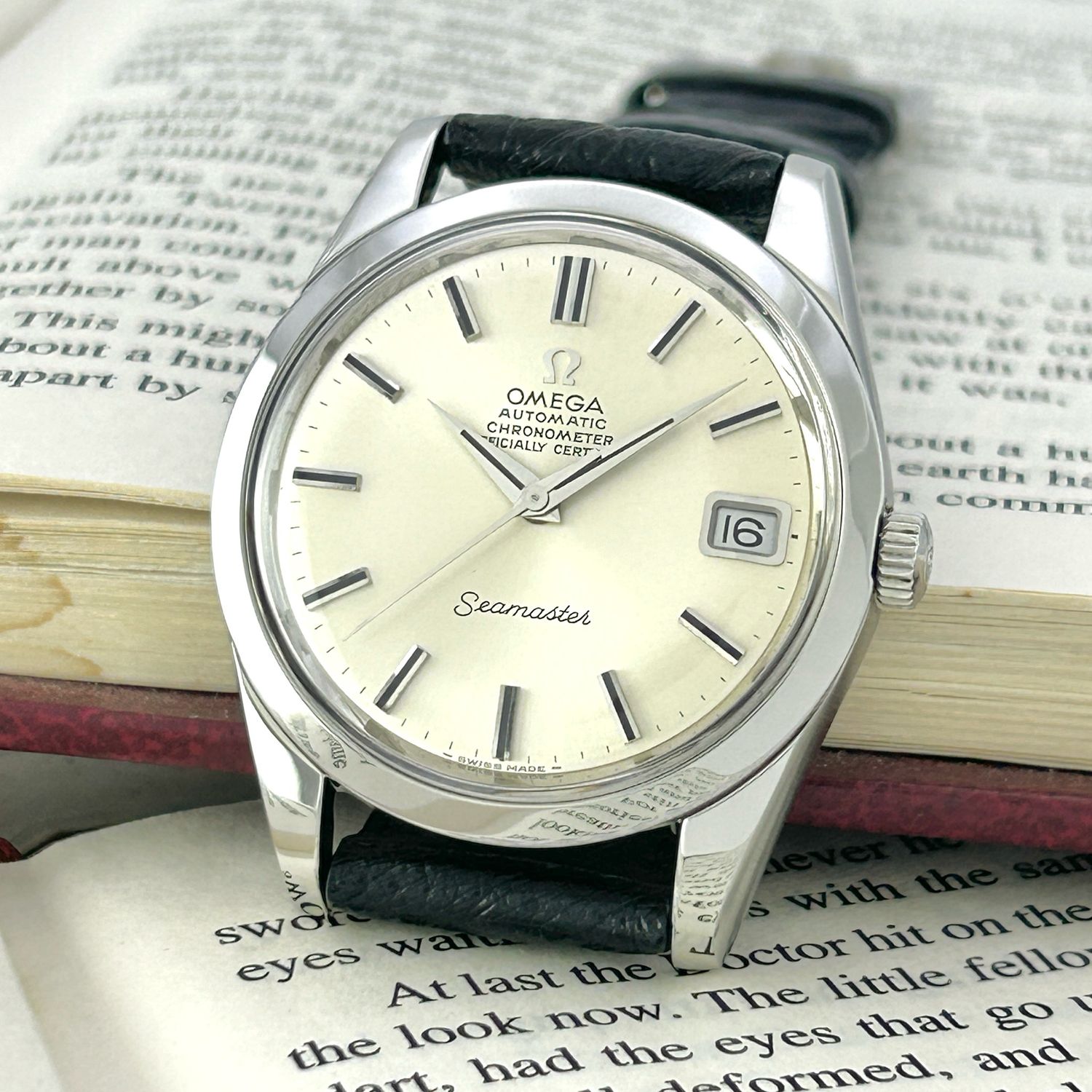 Omega Seamaster COSC Chronometer Certified Ref.166.010/168.024 Cal.564 35.0mm 1969