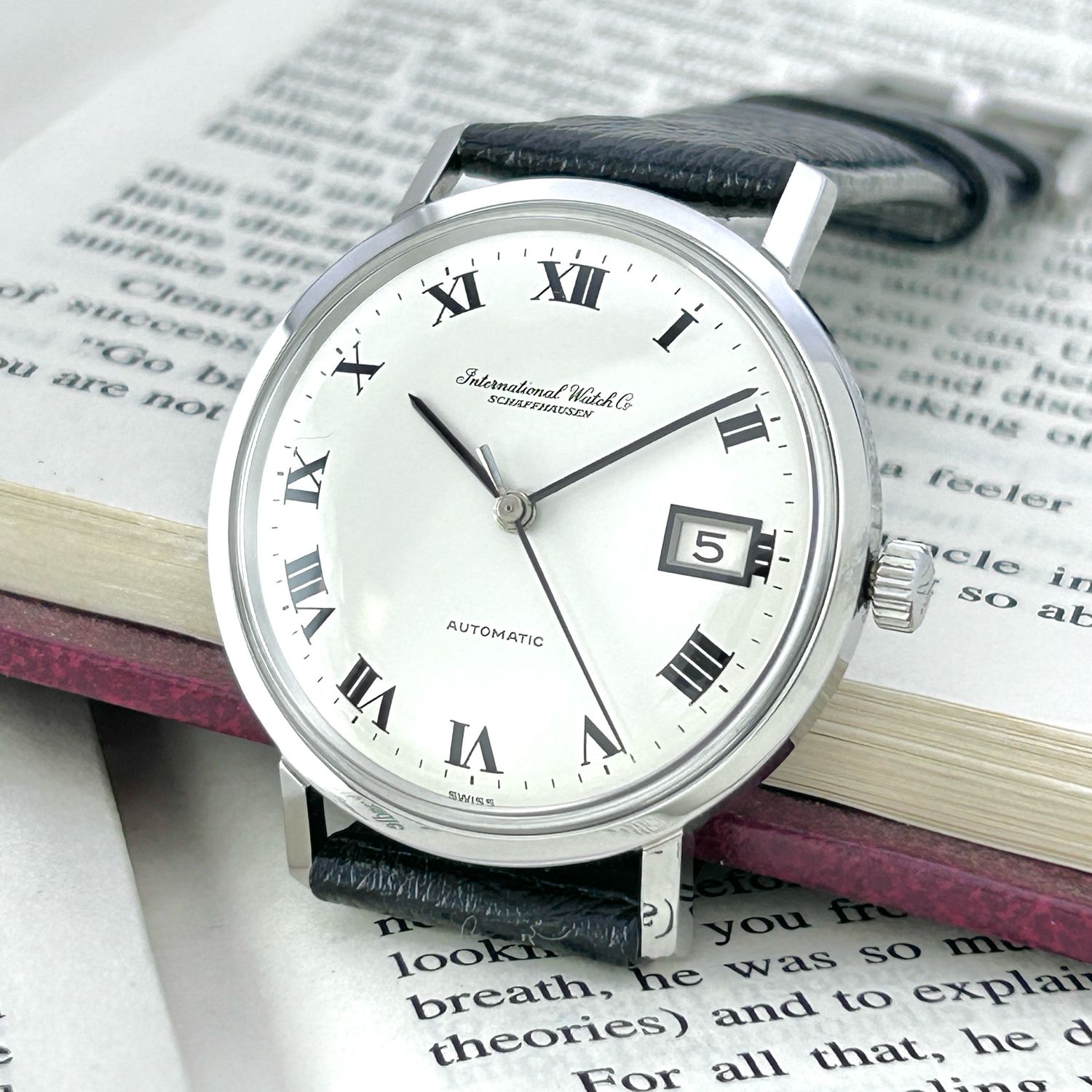 IWC Calatrava Roman Dial Ref.1818 C.8541B 35.0mm 1975