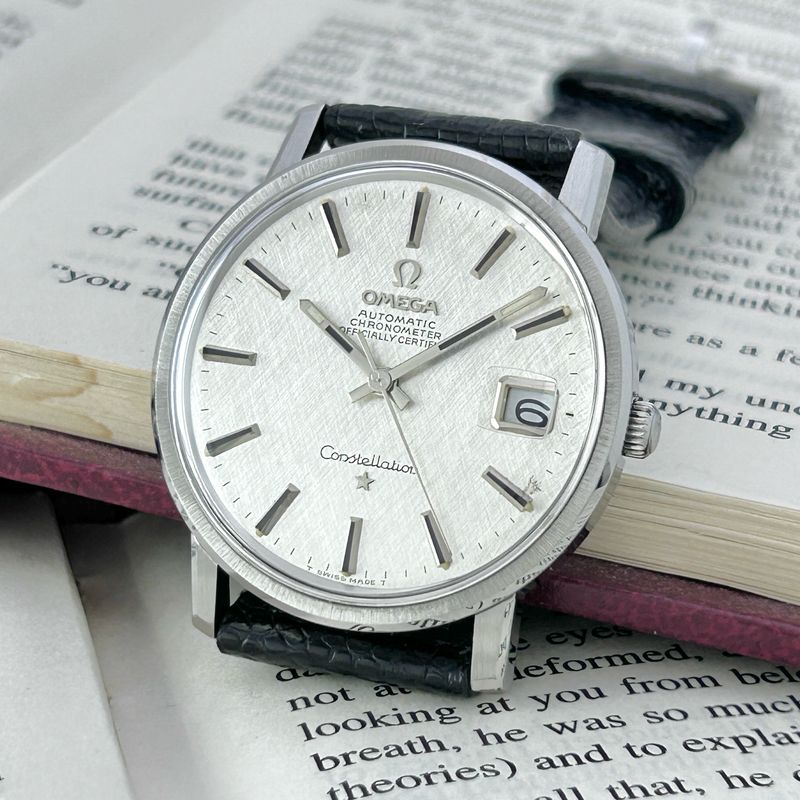 Omega Constellation Linen Dial Ref.168.018 Cal.564 35.0mm 1968