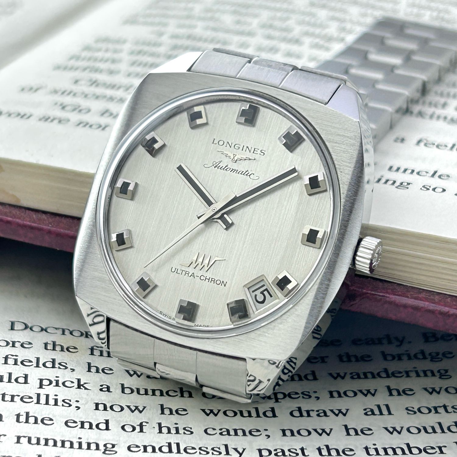 Longines Ultra-Chron Ref.8508-1 Cal.6651 34.0mm 1974