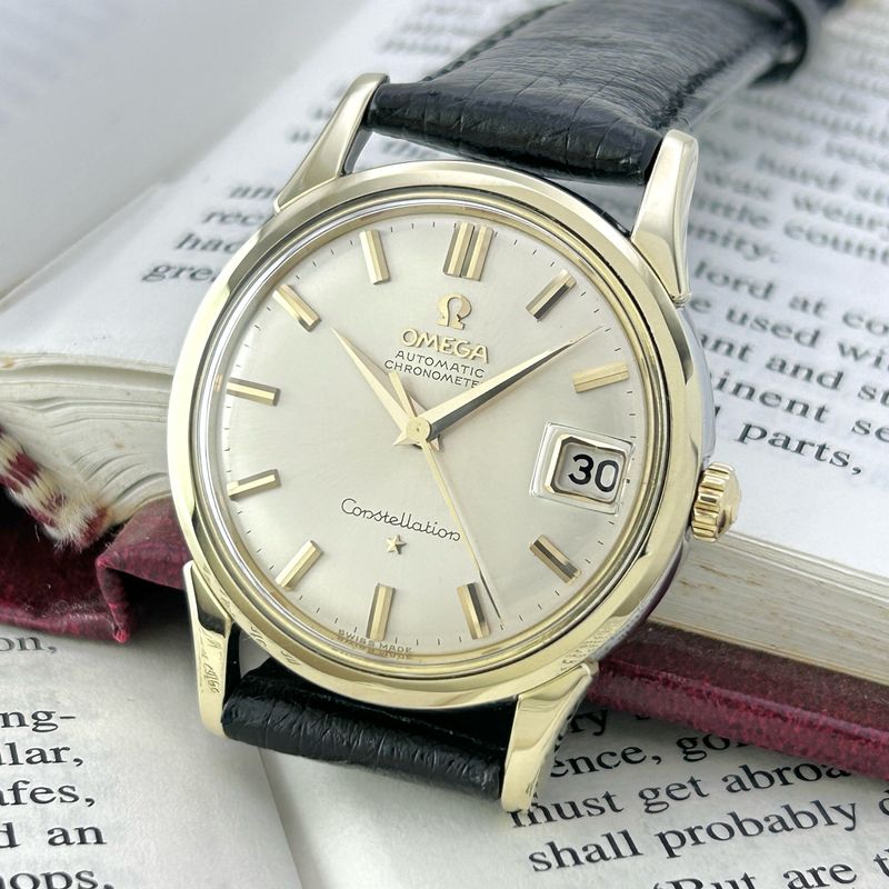 Omega Constellation Lyre Lug 14393-10-SC Cal.561 14k Yellow Gold Capped 1961