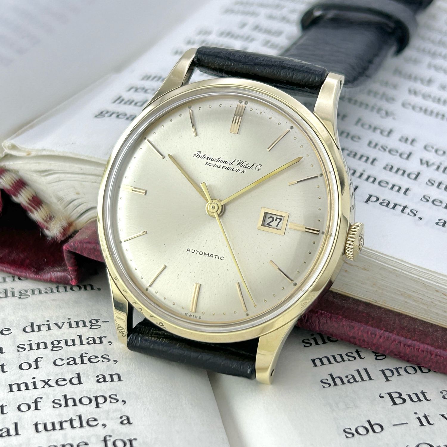 IWC Calatrava 709A 14k Solid Gold Mixte Case C.8531 1964