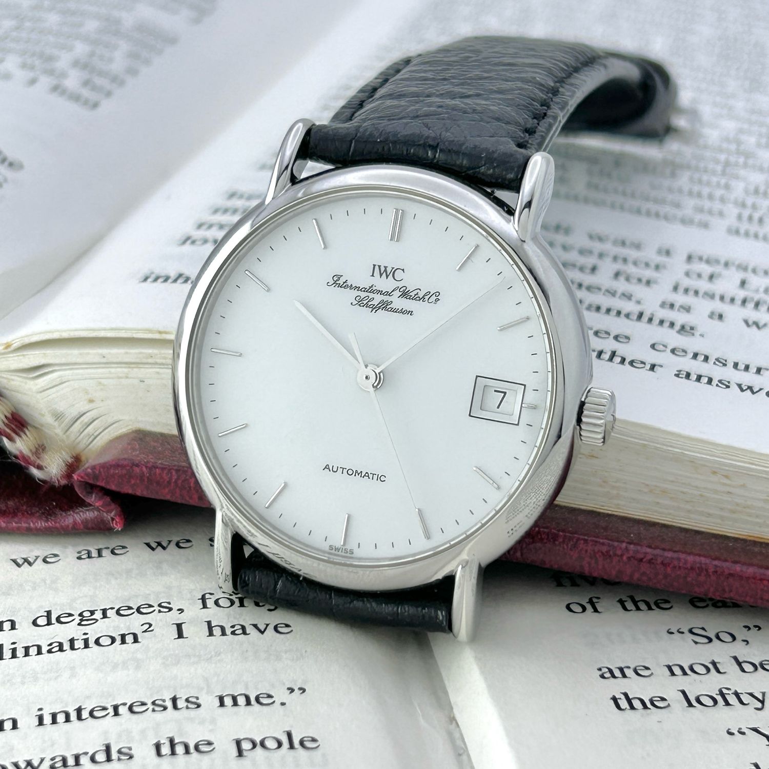 IWC Portofino Enamel Dial Ref.3513-1 34.0mm C.37521 1994