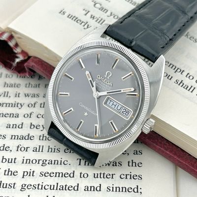 Omega Constellation 14k white gold bezel Ref.168.029 Cal.751 35.0mm 1969