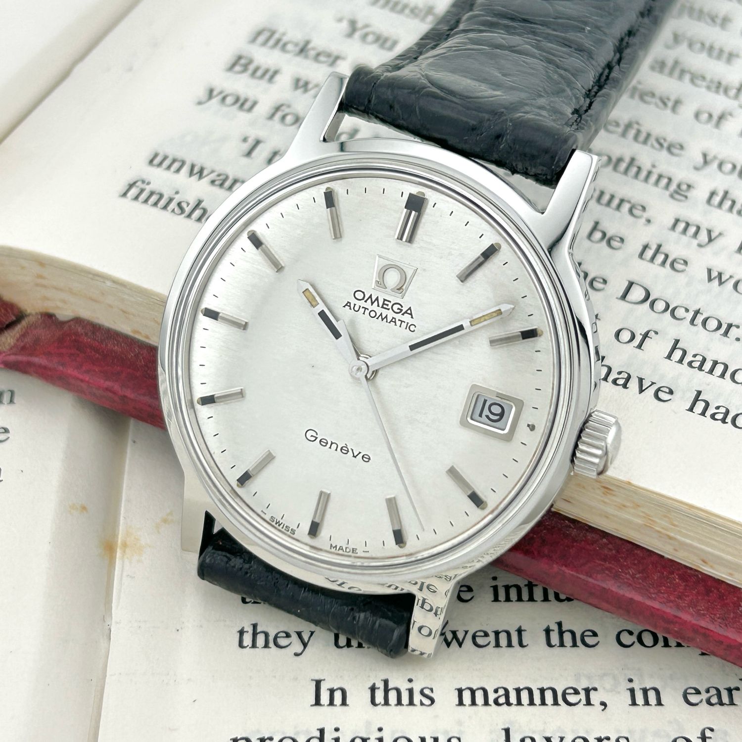 Omega Geneve Shantung Dial Ref.166.070 Cal.565 35.0mm 1969