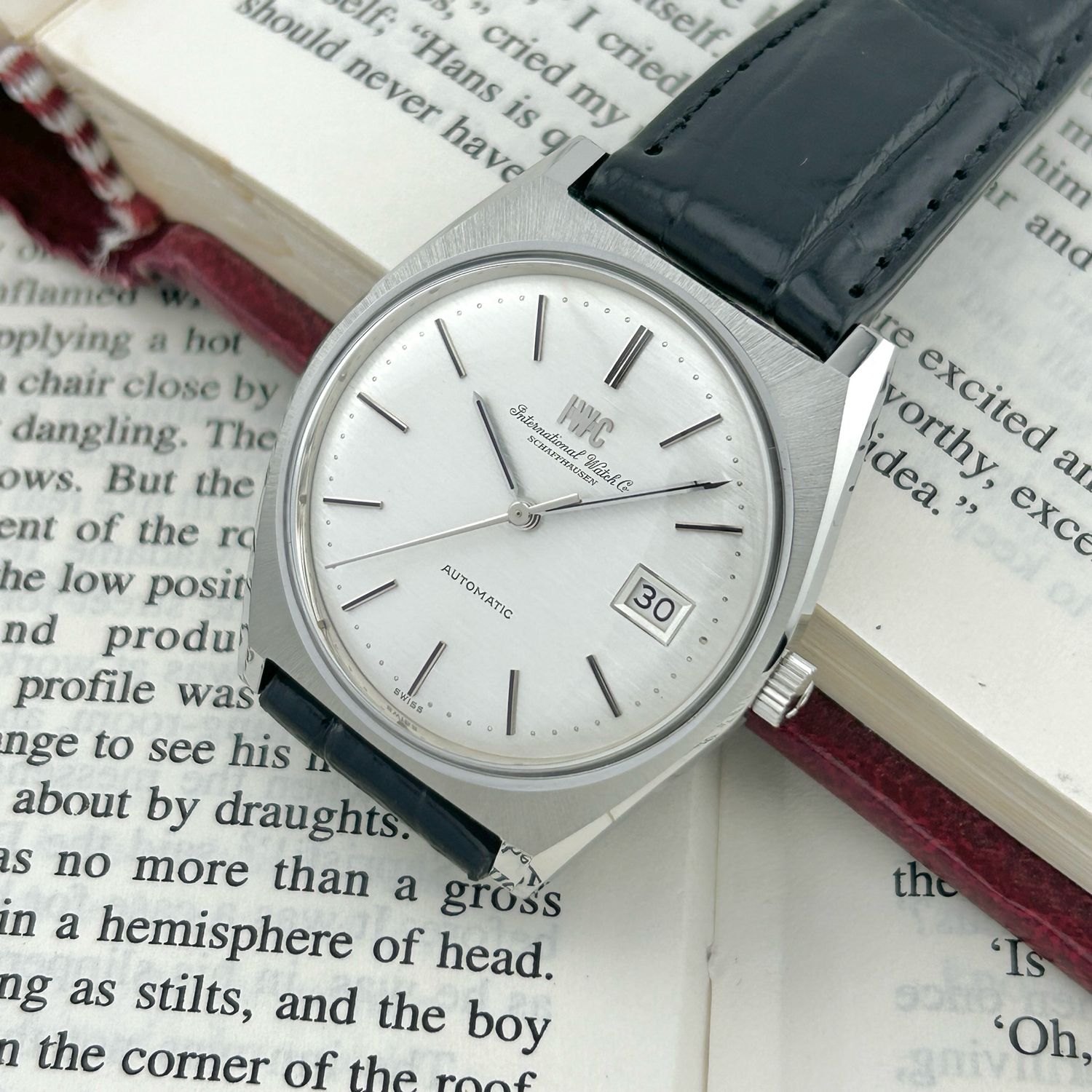 IWC Calatrava Shantung Dial Ref.1833 C.8541B 36.0mm 1978
