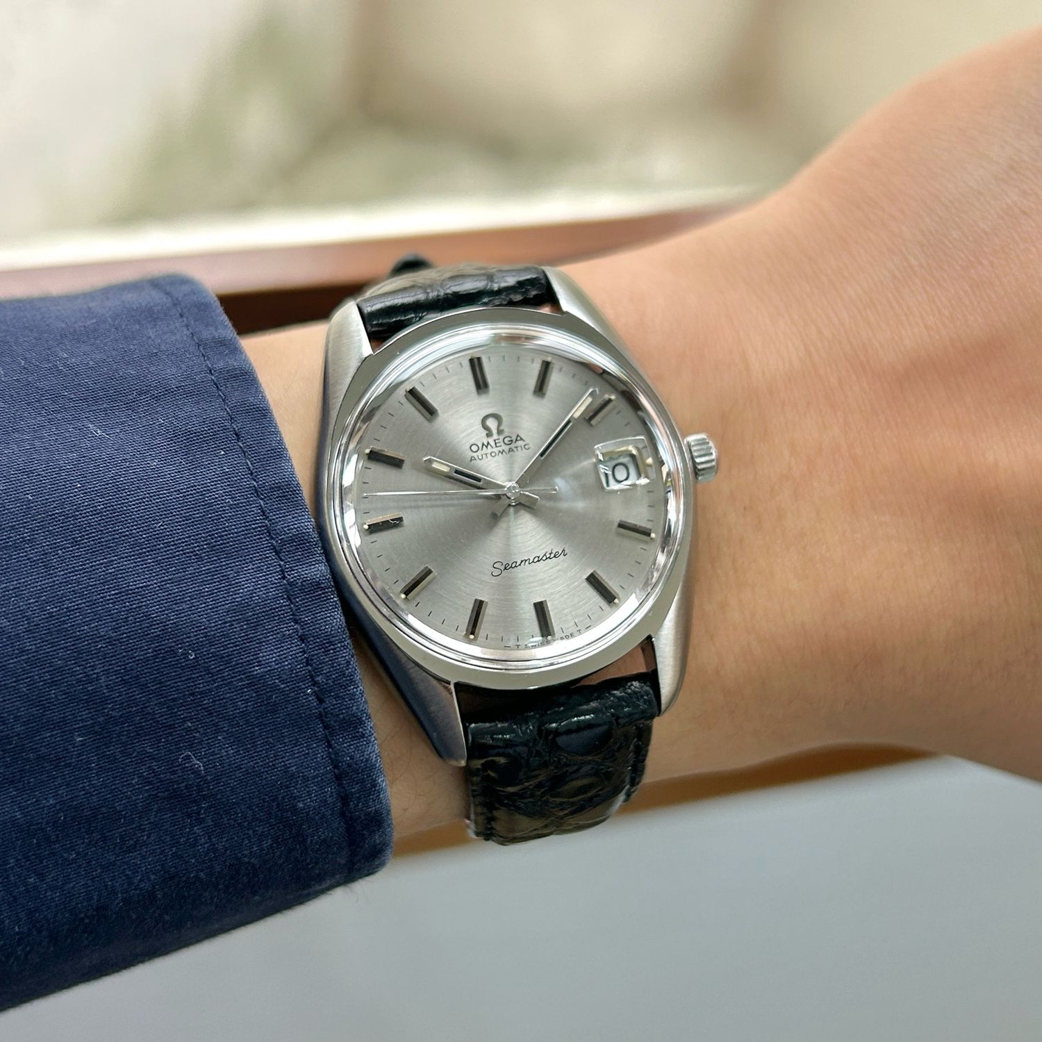 Omega Geneve Ref.166.0117 Cal.1022 day date 35.0mm 1972