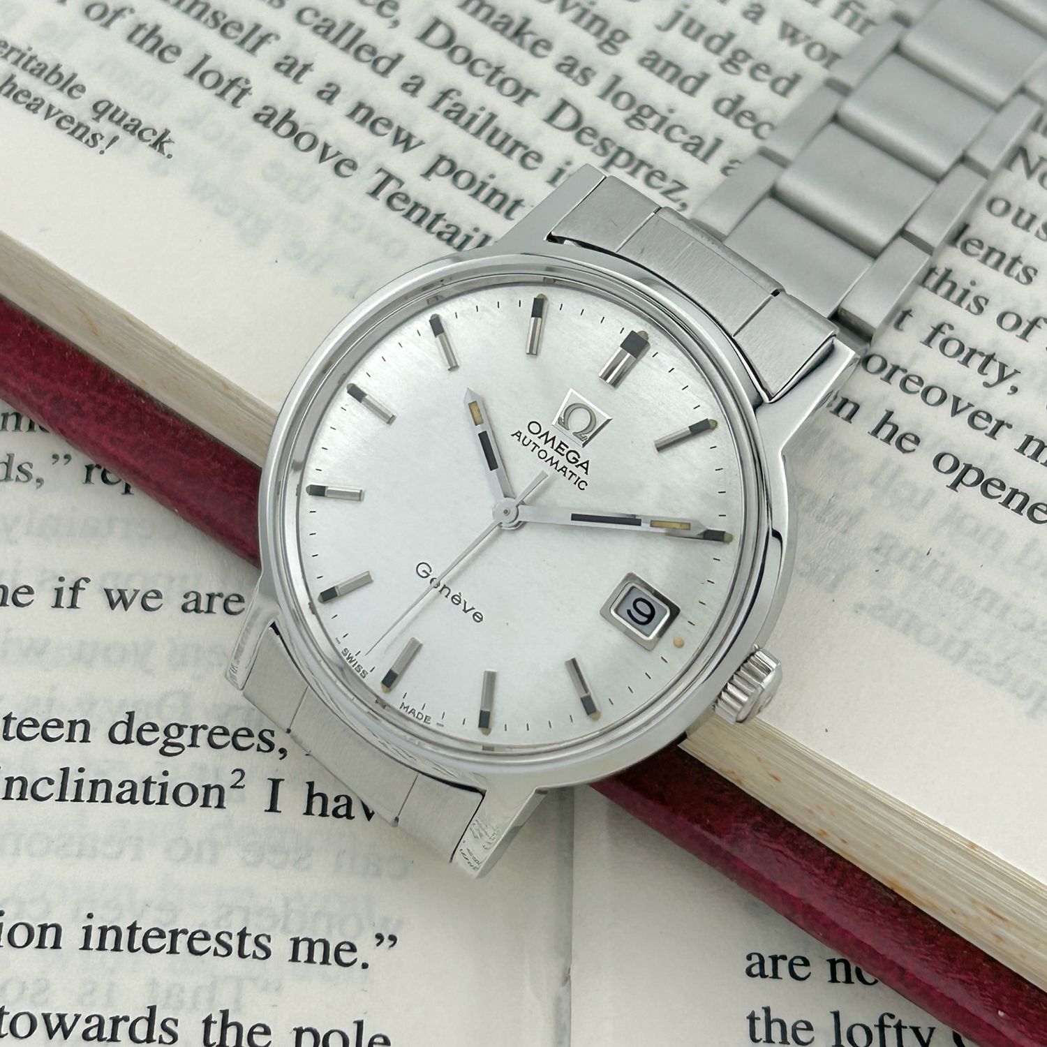 Omega Geneve Shantung Dial Ref.166.070 Cal.565 35.0mm 1969