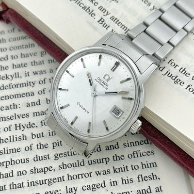Omega Geneve Shantung Dial Ref.166.070 Cal.565 35.0mm 1969