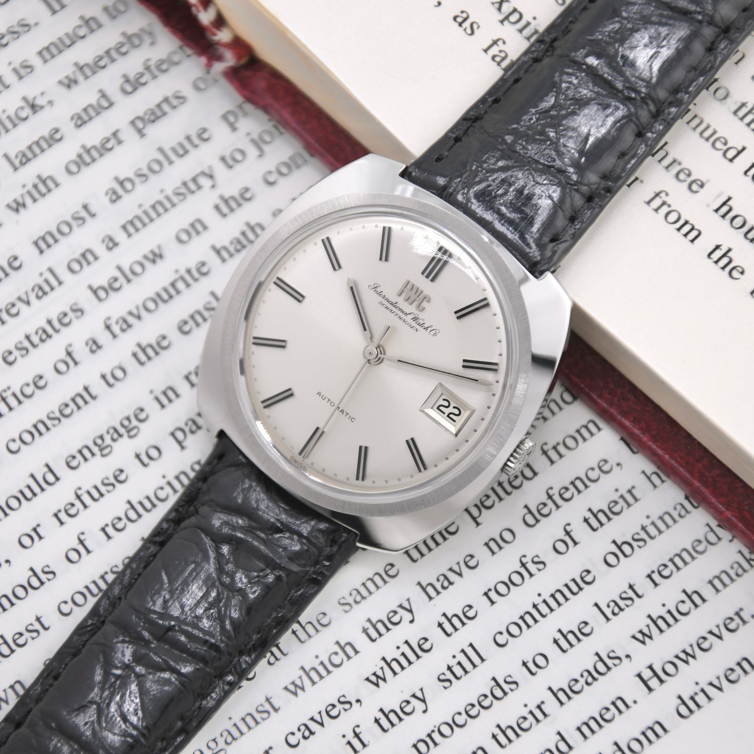 IWC Cushion Automatic Ref.814A Cal.8541B 35.0mm 1969