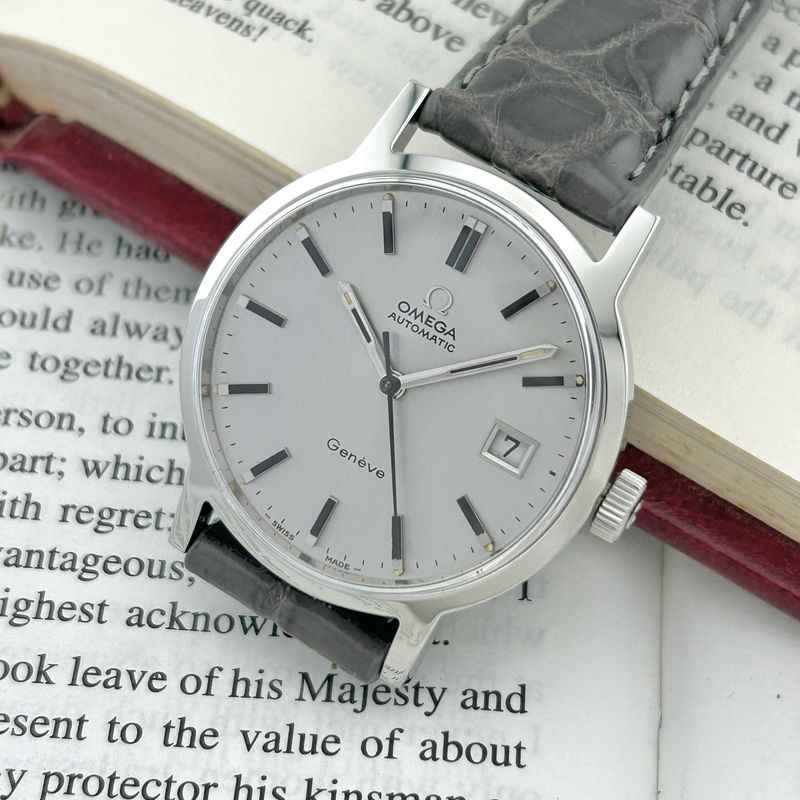 Omega Geneve Grey Dial Ref.166.0098 Cal.1481 35.0mm 1971