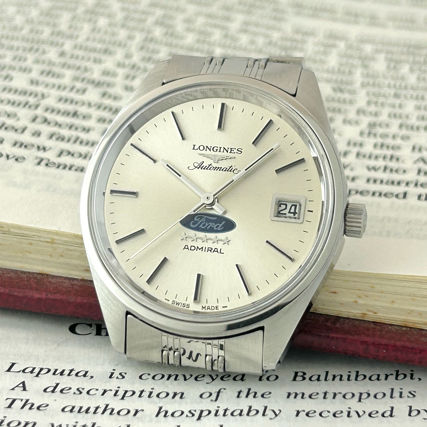 Longines Admiral “Ford” Ref.8336-5 Cal.506 35.0mm 1974