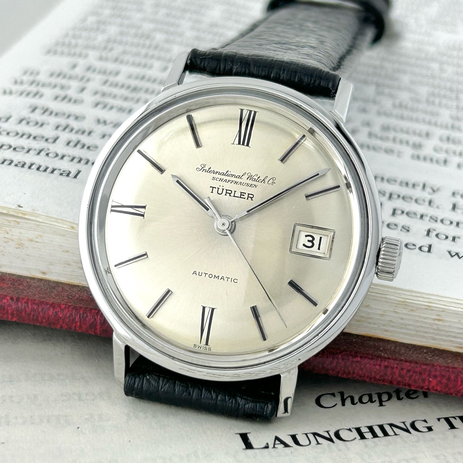 IWC Calatrava Turler Roman Dial 818AD C.8541B 35.0mm 1973