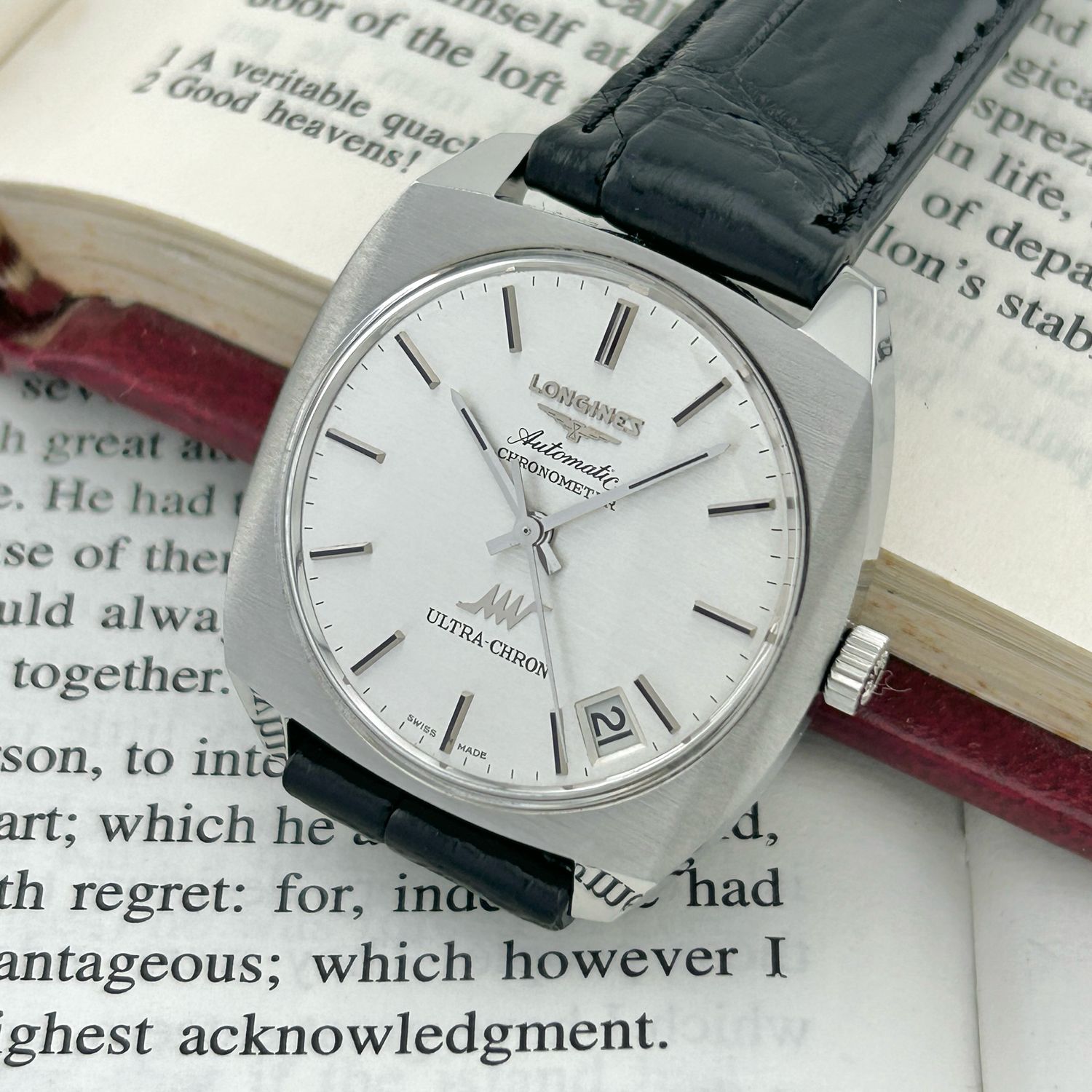 Longines UltraChron Chronometer Ref.8351 Cal.6651 34.5mm 1969