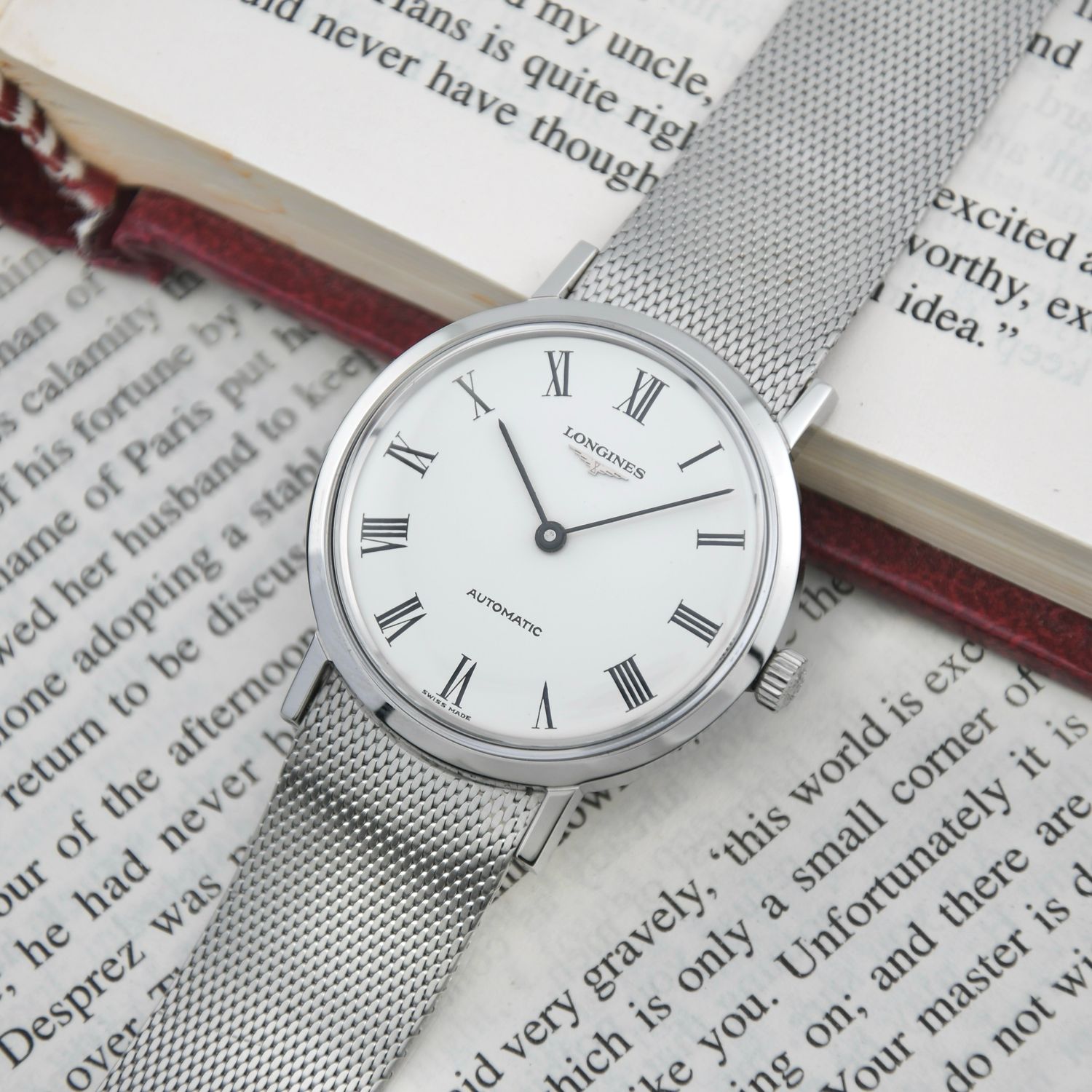Longines Calatrava Enamel Dial Ref.3029-1 Cal.L631.1 35.0mm 1975