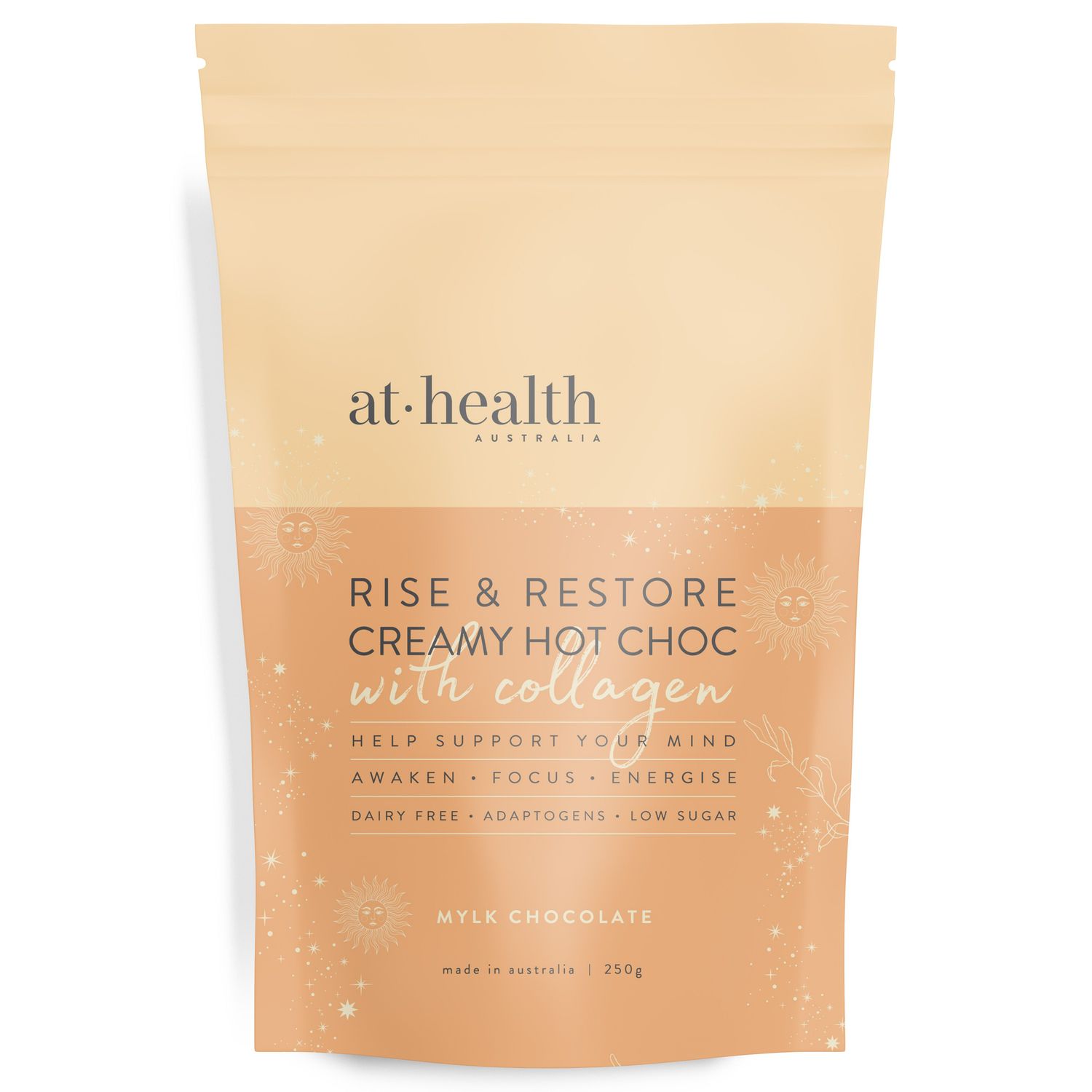 RISE & RESTORE CREAMY HOT CHOCOLATE WITH COLLAGEN