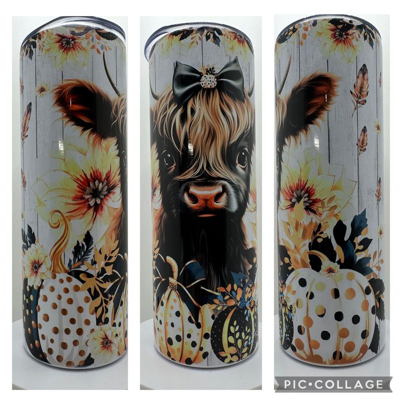 Tumbler 20oz (BRNCOWPUMPK)
