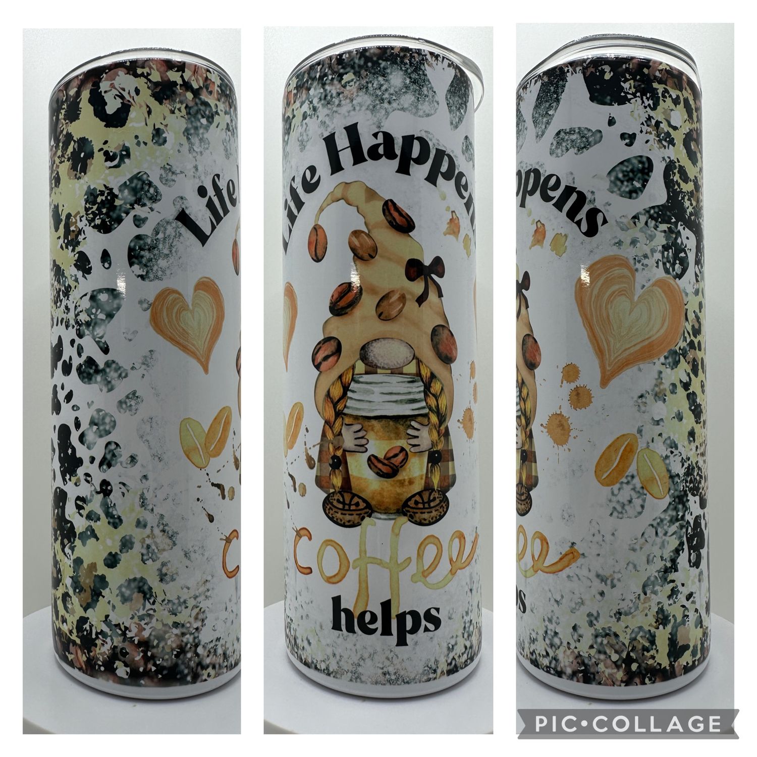 Tumbler 20oz (LIFEHAPPENSCOFFEHELPS)