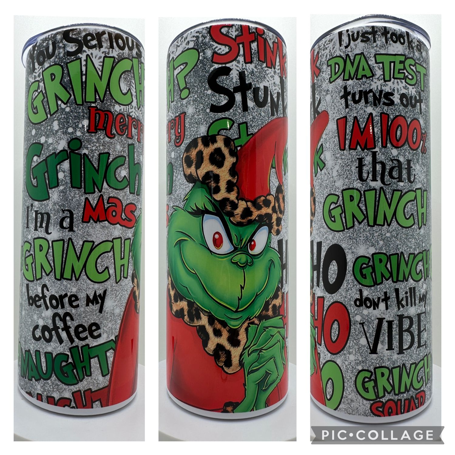 Tumbler 20oz (Grinch)