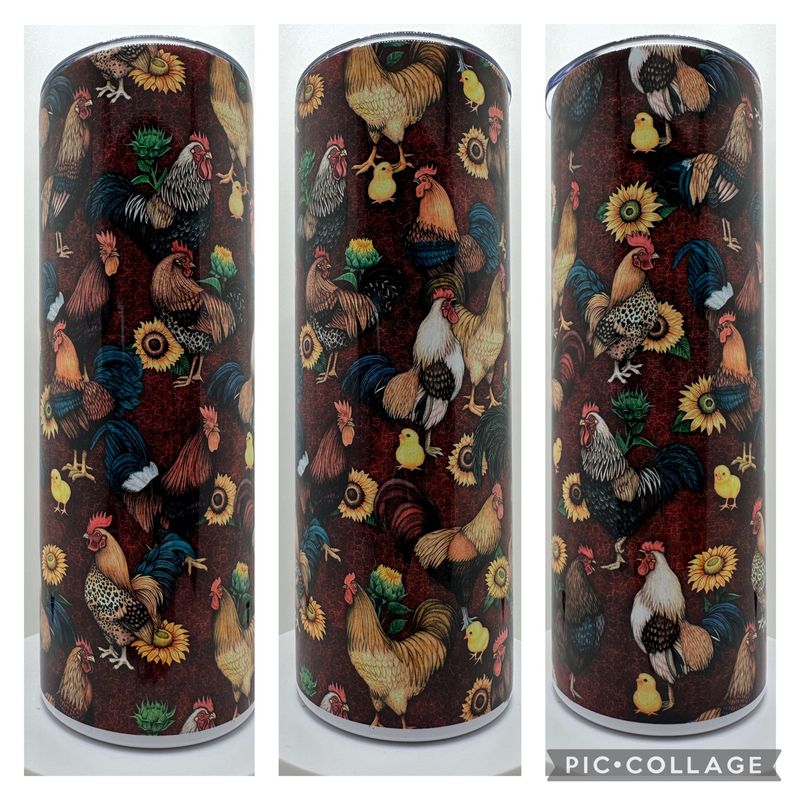 Tumbler 20oz (Chickens)