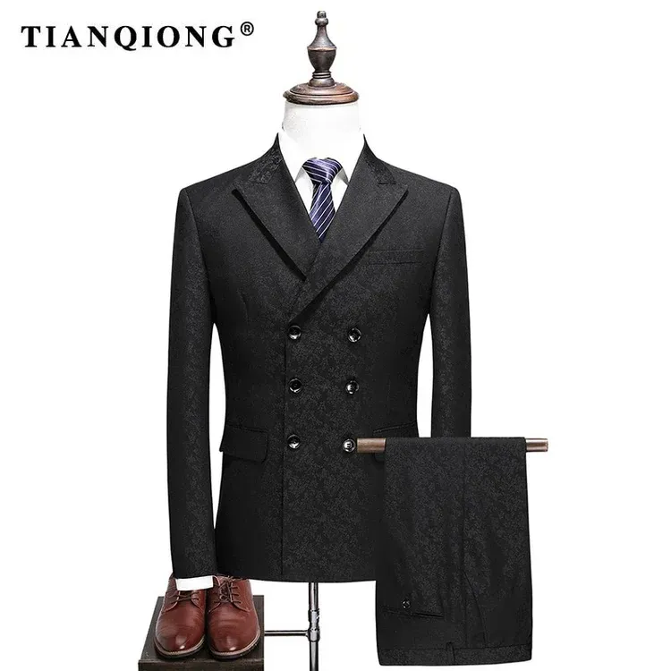 British Style Western Slim Fit Suit