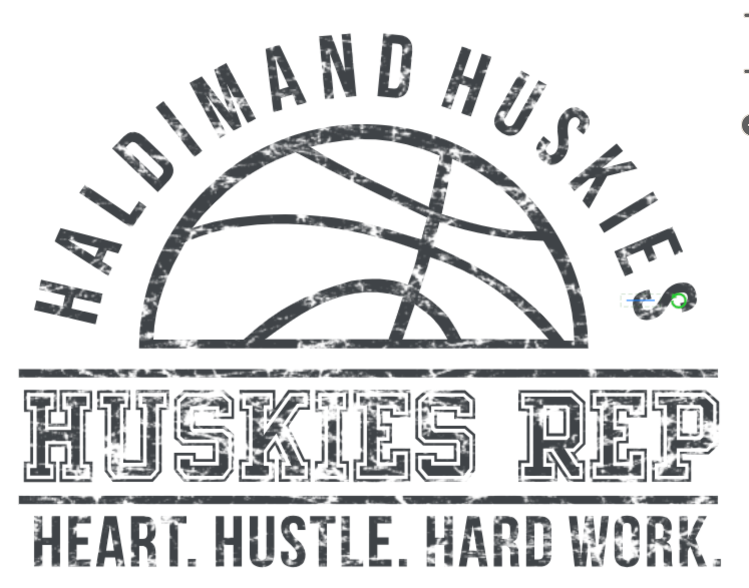 Heart. Hustle. Hard Work. - Rep T-Shirt