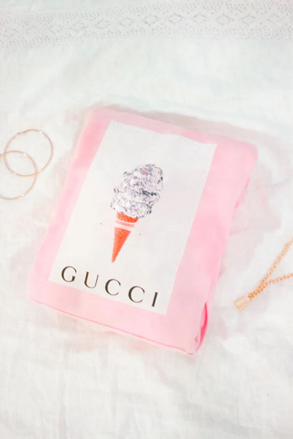 Ice Cream Designer Crewneck Sweatshirt