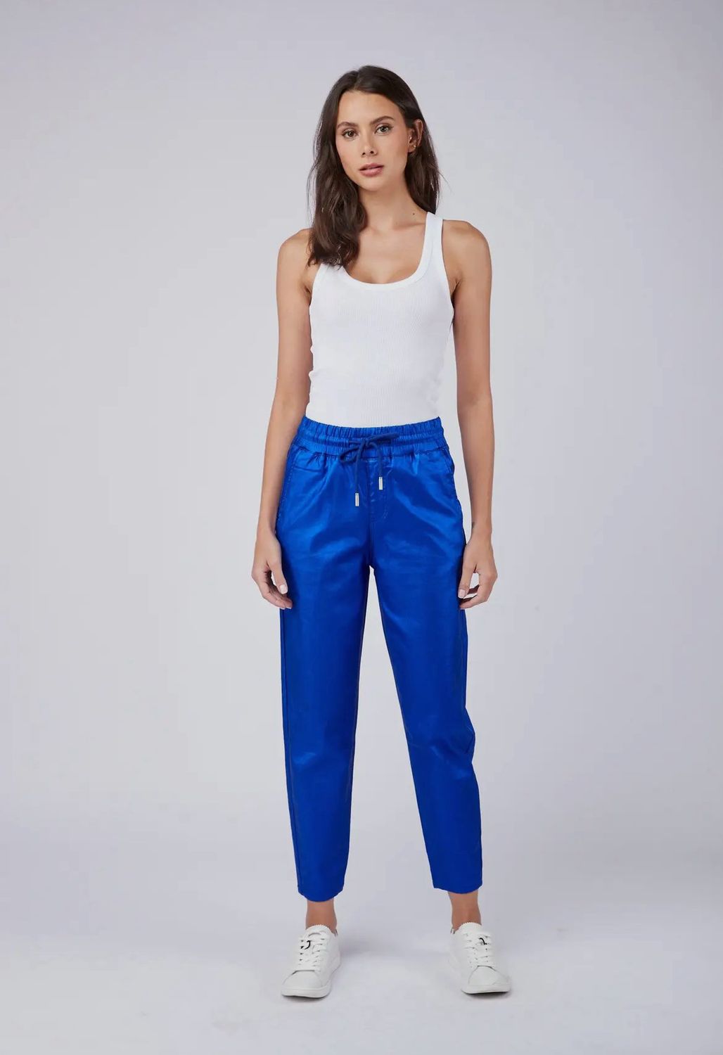 Metallic Blue Jogger
