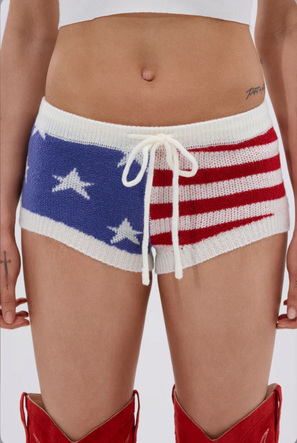 USA 4th Of July Knit Shorts