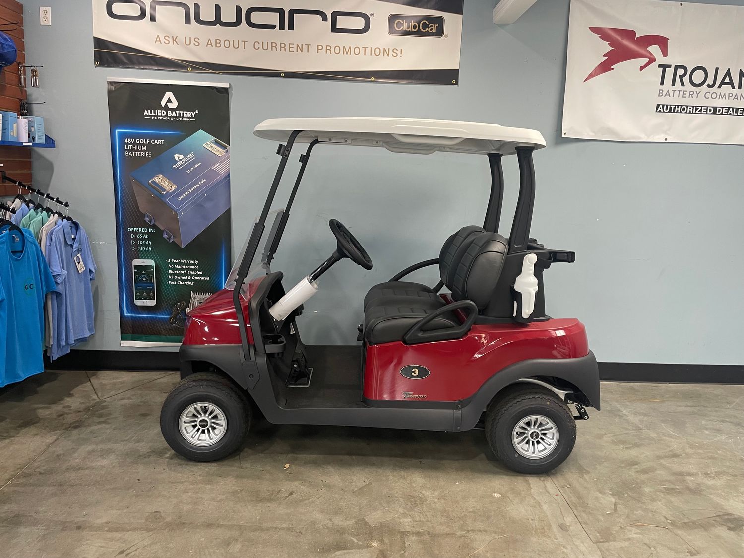 SOLD! 2024 Club Car Tempo 2-Passenger Gas