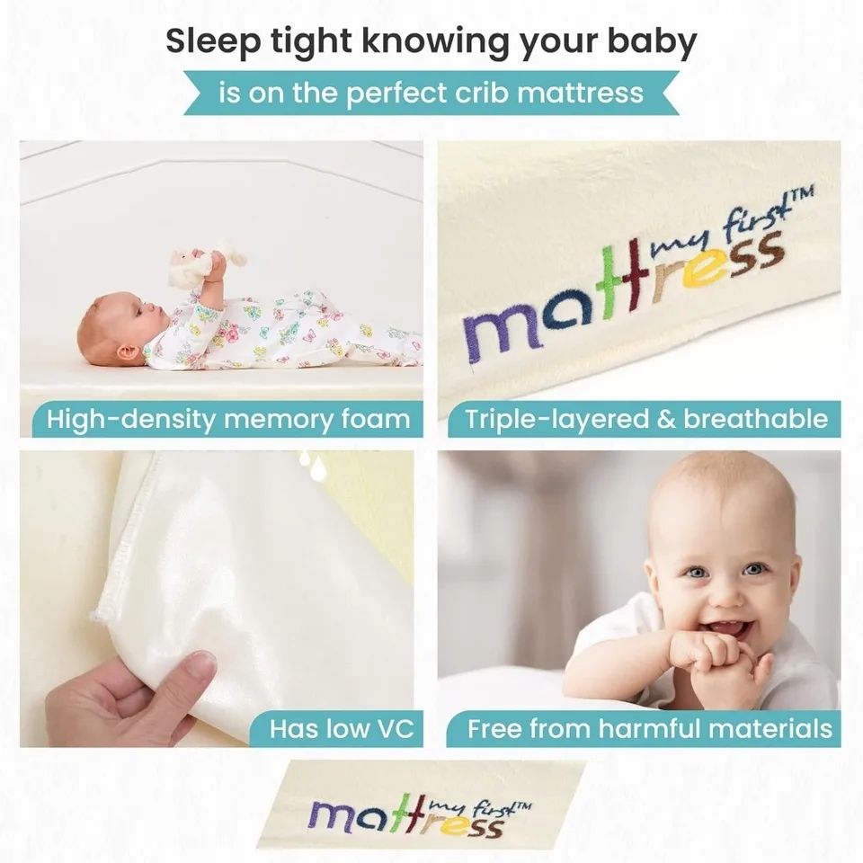 Breathable crib mattress