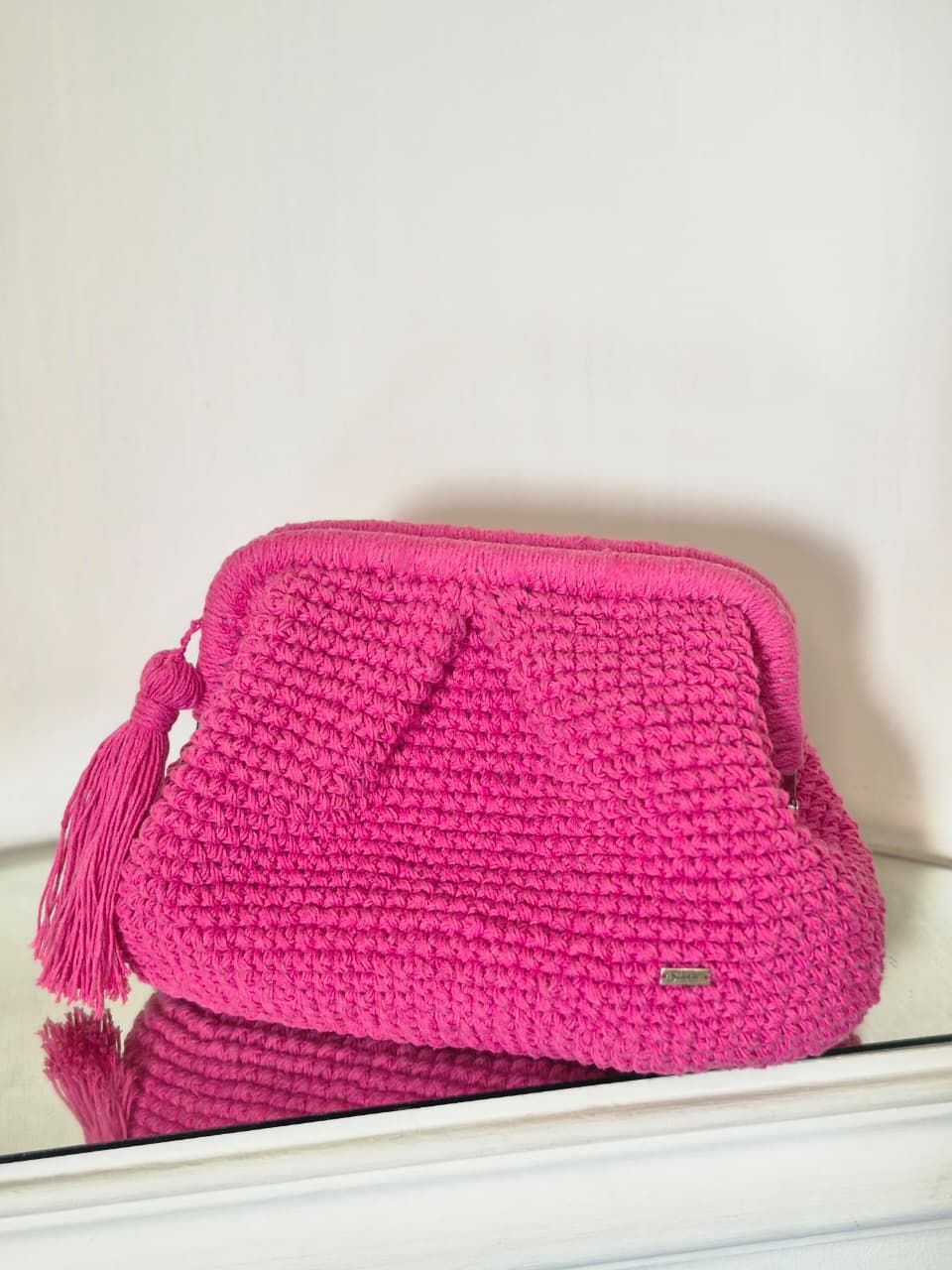 Crochet clutch