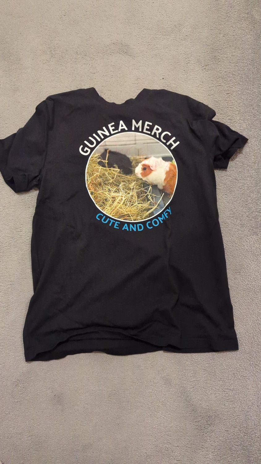 Brand and tagline t shirt