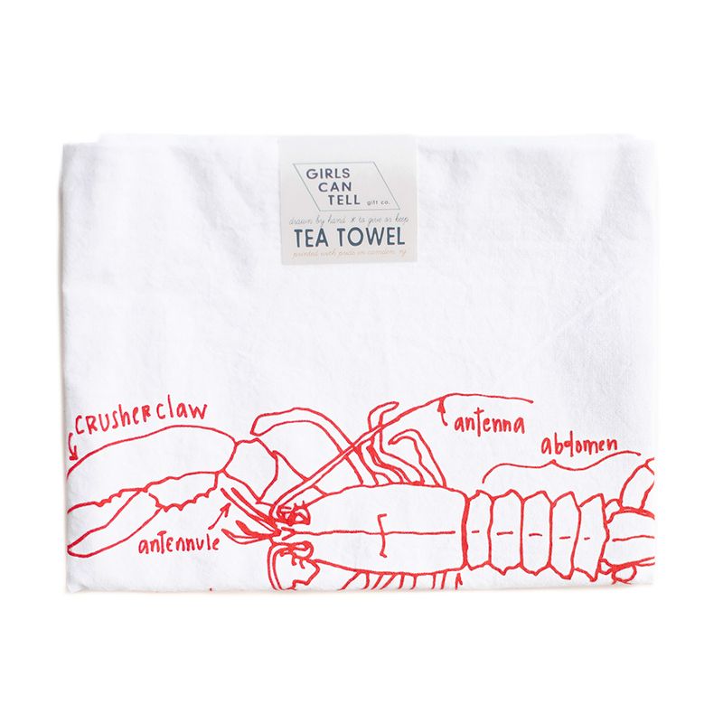 Lobster Tea Towel