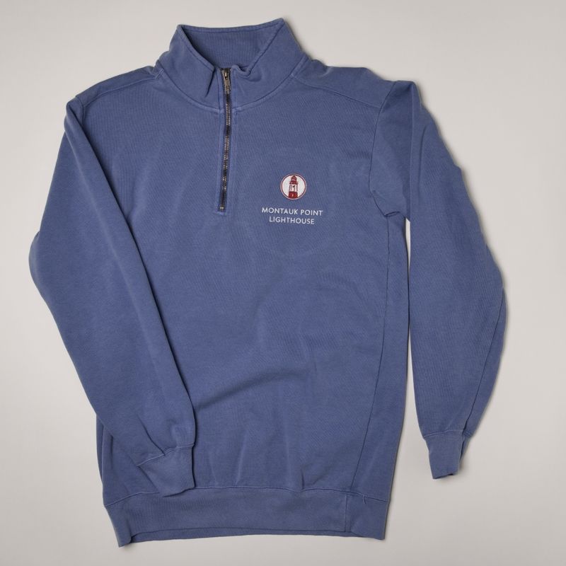 MHS Denim Quarter Zip