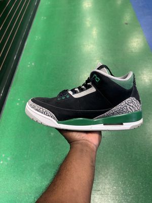 Jordan 3 Pine Green USED