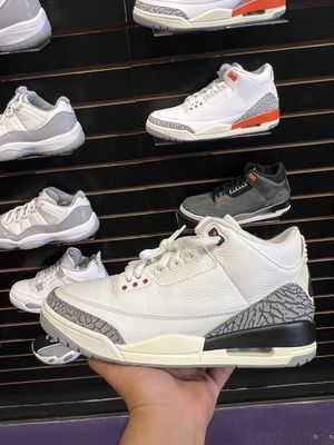 Jordan 3 white cement