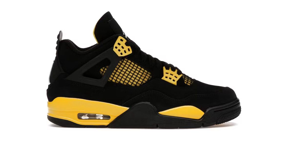 Jordan 4 Yellow Thunder