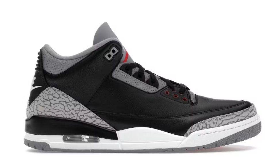Jordan 3 Black Cement