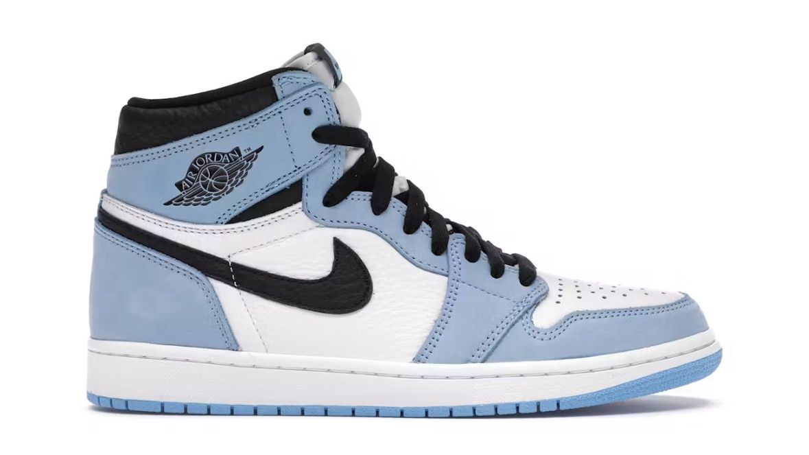 Jordan 1 White University Blue W