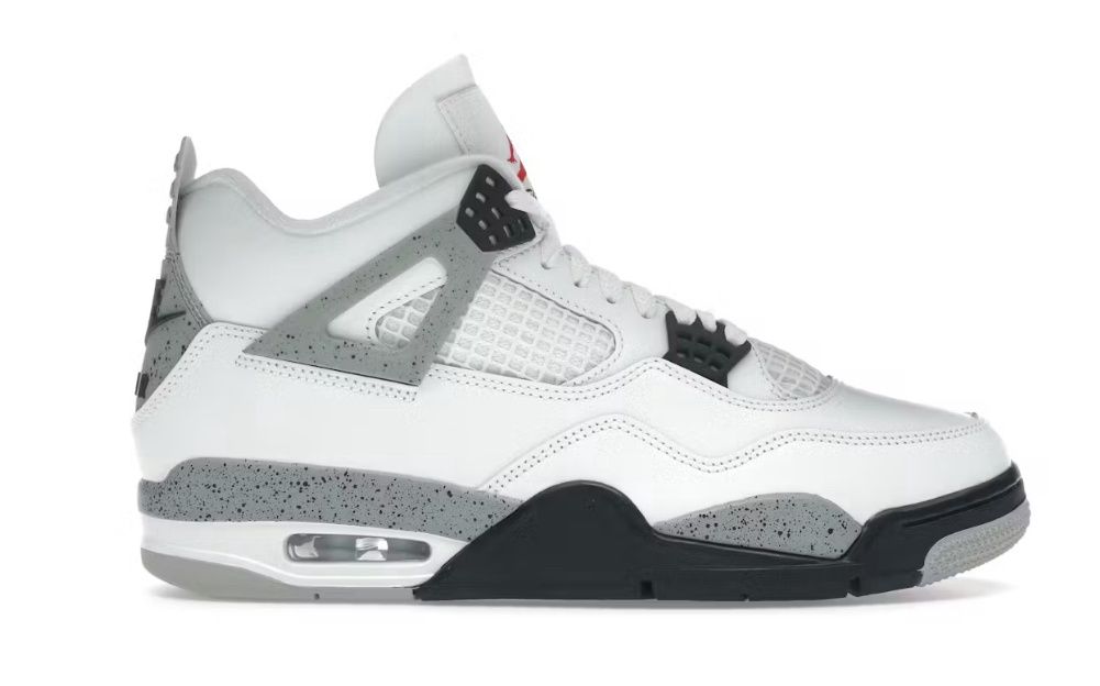 Jordan 4 White Cement