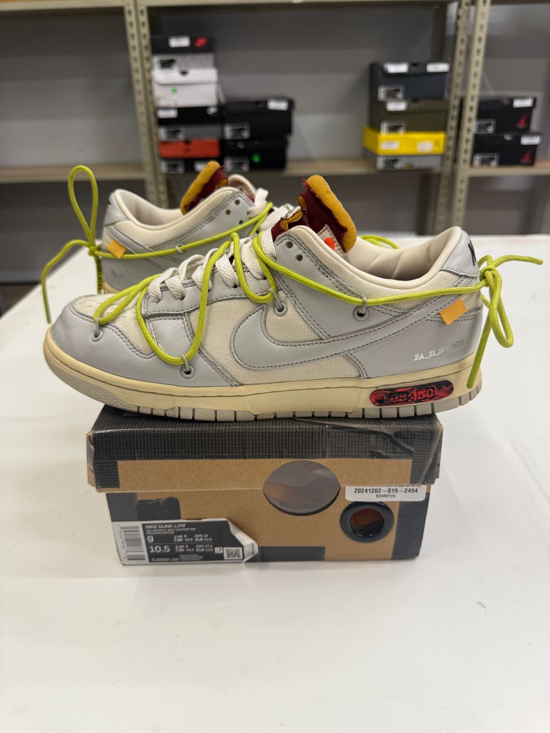 Offwhite Nike Dunk Lot 12