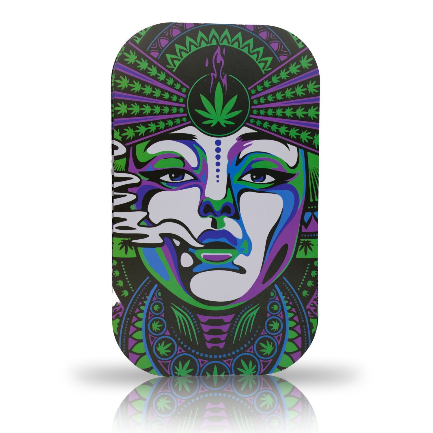 IDGAF Rolling Trays Large With Lid, Design: #1